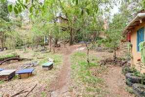 Overnattingsstedets uteområder