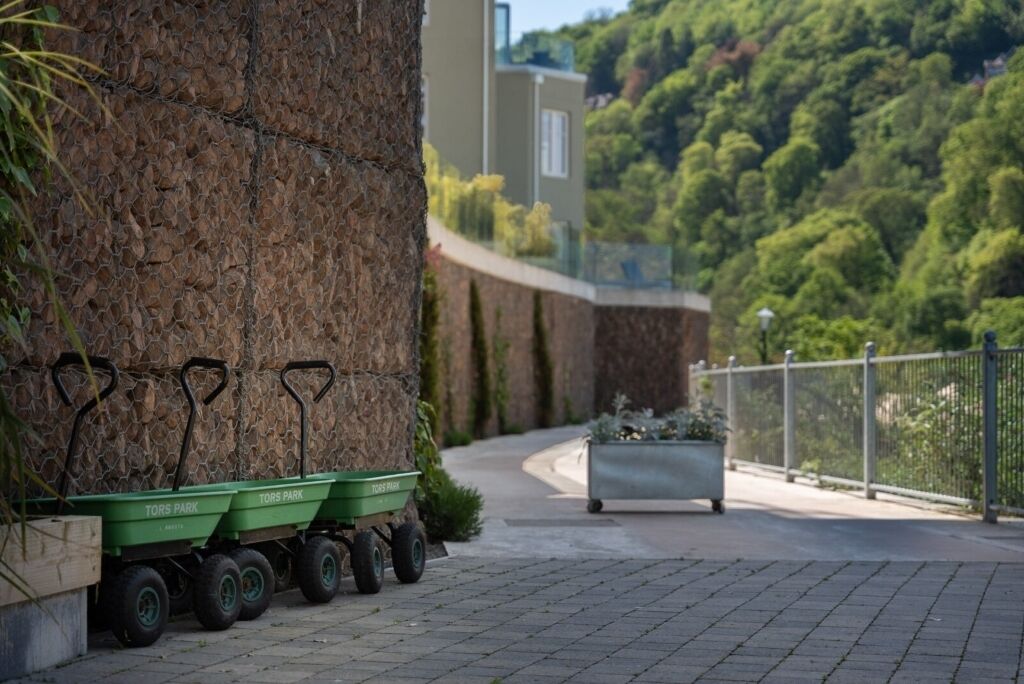 Enceinte de l’hébergement