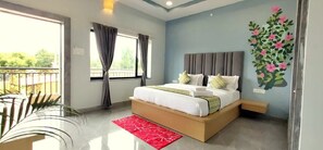 Deluxe Double Room, Mountain View | Desk, laptop workspace, free WiFi - Kunj - By Shivaneel Hospitality (Pushkar)