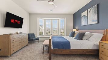 3 bedrooms, desk, iron/ironing board, WiFi