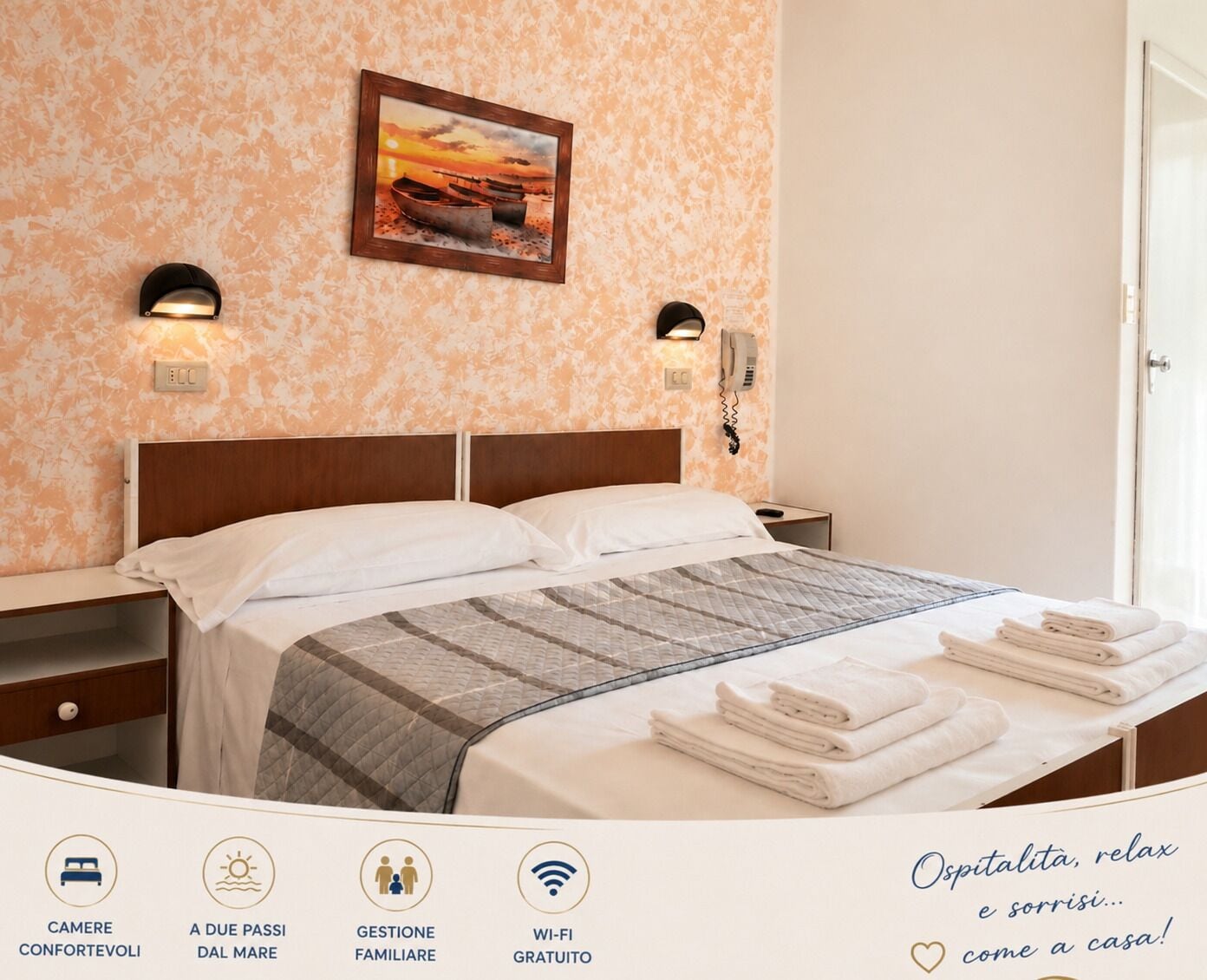 Habitación básica con 1 cama matrimonial o 2 individuales, vista a la ciudad | Escritorio, wifi gratis y ropa de cama 