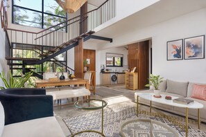 Family Apartment, Balcony | Living area