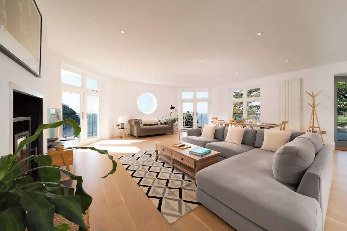 Ocean Terrace - 2-bed Sea View Apartment At Tors Park - Lynton