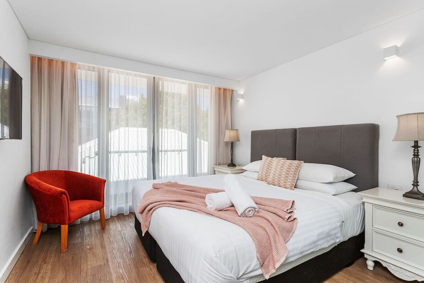 1 bedroom, iron/ironing board, travel crib, WiFi