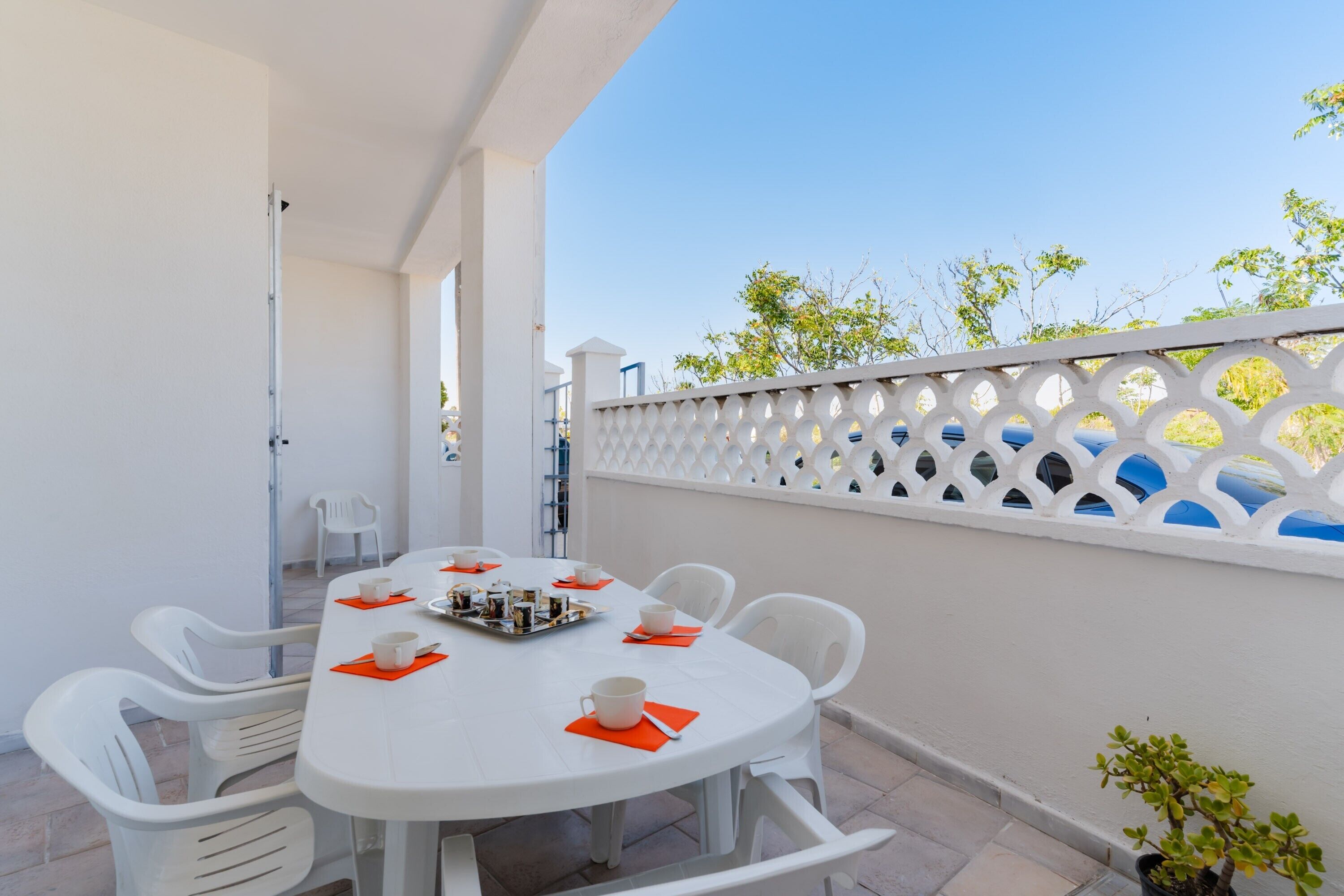 Udendørs spisemuligheder