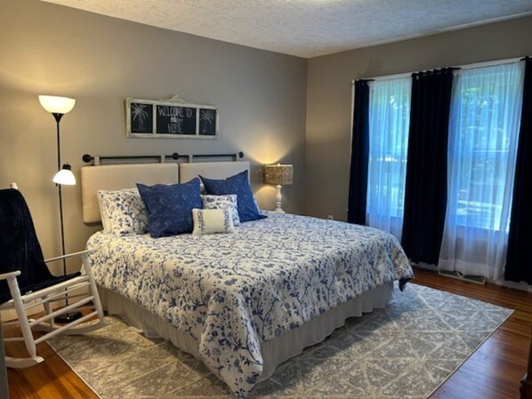 4 bedrooms, iron/ironing board, travel cot, free WiFi