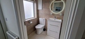 Shower, hair dryer - Newly Refurbed 1BD Cottage in Prime Location (Dublin)
