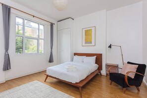 1 bedroom, iron/ironing board, bed sheets