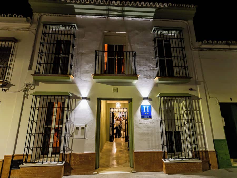 Fachada del alojamiento