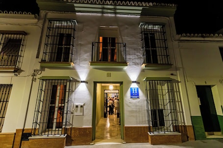 Fachada da propriedade. HN Salteras