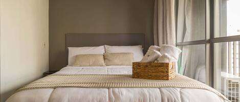 1 bedroom, WiFi, bed sheets