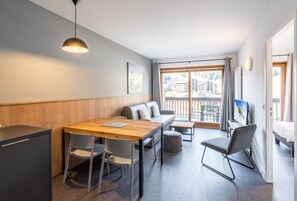 Living area - Résidence Les Ecrins d'Auris 2P4S (Auris)