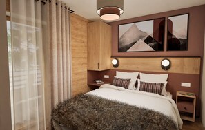 2 chambres, Wi-Fi gratuit