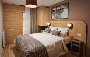 1 chambre, lit parapluie, Wi-Fi gratuit, draps fournis