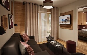 1 chambre, lit parapluie, Wi-Fi gratuit, draps fournis