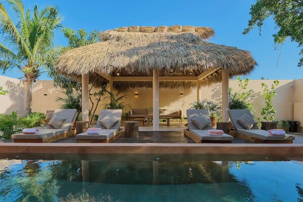 Living area - Casa Cambria (Santa Maria Colotepec)