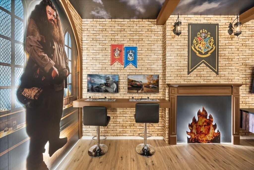 Harry Potter - themed game room