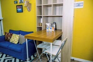 Standard Apartment | Dining room - Cozy And Comfort 1Br With Walk In Closet At Pakubuwono Terrace Apartment (Jakarta)