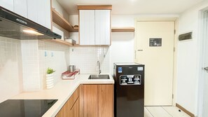 Standard Apartment | Private kitchen - Simply Look And Comfy 2Br Apartment M-Town Residence (Gading Serpong)