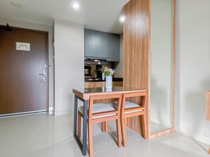 Standard Apartment | Dining room - Minimalist 1Br Apartment At Mustika Golf Residence (Cikarang)