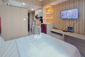 Interior - Modern Studio With Strategic Location At Tamansari Papilio Apartment (Surabaya)