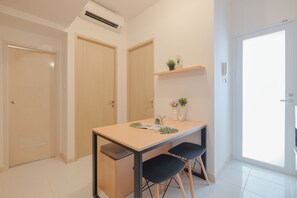 Standaard appartement | Dineren op de kamer