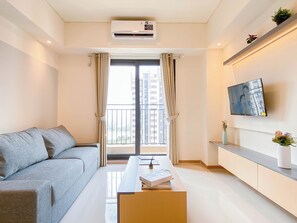 Standard Apartment | Living area - Modern Style 2Br Apartment At Meikarta (Cikarang)