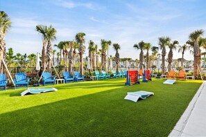 Overnattingsstedets uteområder