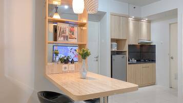 Standard-huoneisto | Ruokailu omassa huoneessa