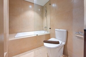 Standard Apartment | Bathroom - Modern Contemporary Cozy 2Br At Branz Bsd City Apartment (Pagedangan)