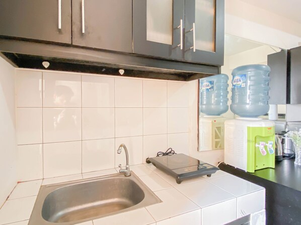 Căn hộ Tiêu chuẩn | Bếp riêng | Tủ lạnh
