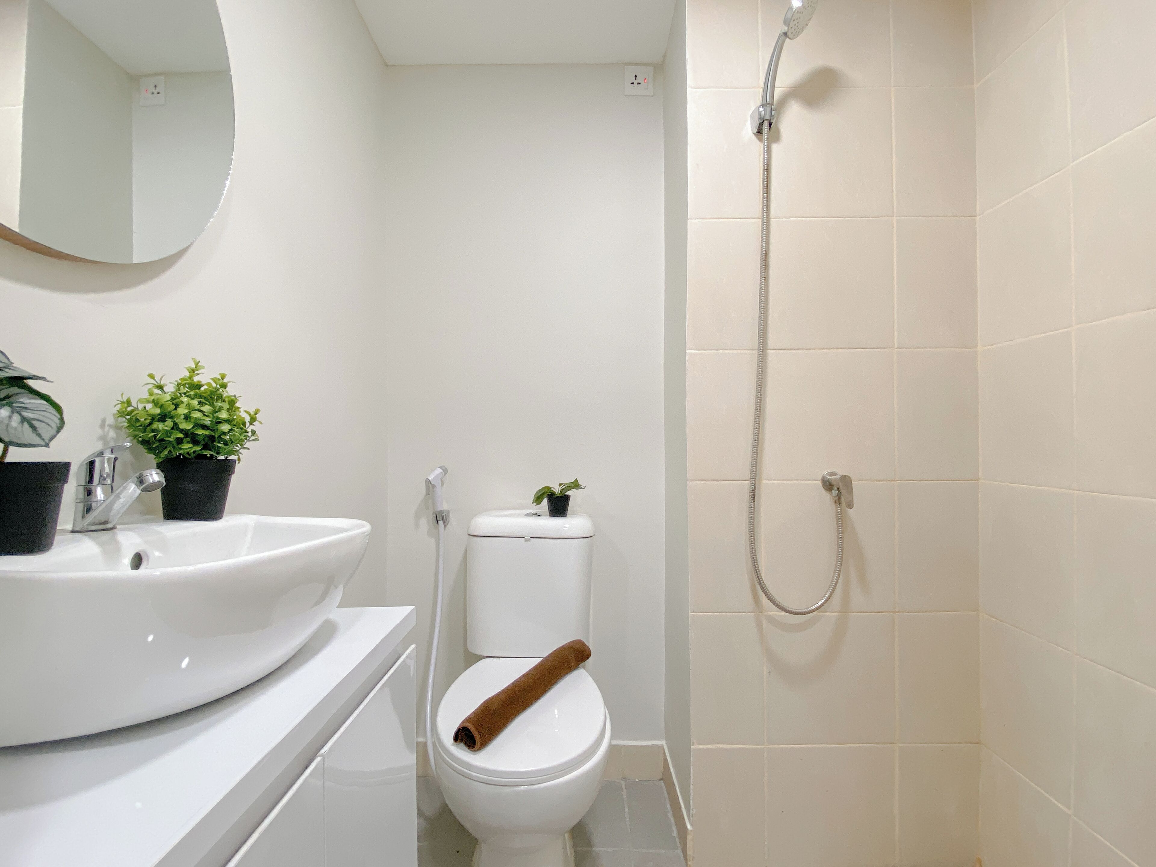 Apartemen Standar | Kamar mandi