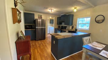 Microwave, oven, stovetop