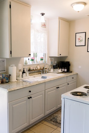 Microwave, oven, stovetop
