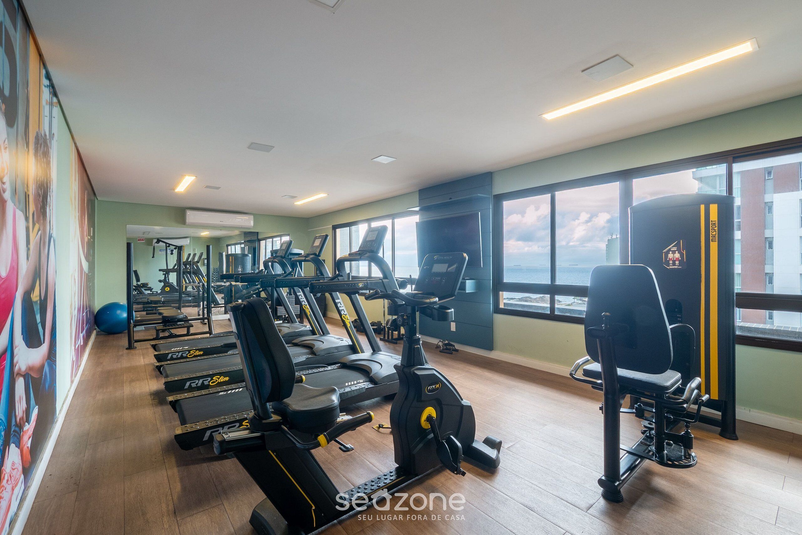 Apartamento básico | Sala de fitness