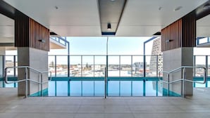Unclassified image, 3 of 28, button - Cosy Retreat - 2BR Apt with Pool, Gym, Steam&Sauna (Adelaide)
