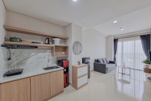 Interior - Well Furnished 1Br At Patraland Amarta Apartment (Ngaglik)