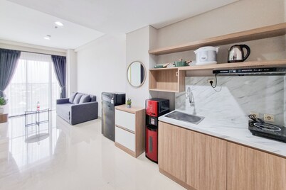 Spacious Apartment 1Br At Patraland Amarta