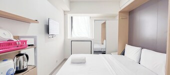 Minimalist Studio Room Near Unhas At Bandaraya - Tallasa City Makassar Apartment