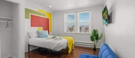 2 Schlafzimmer, Reisekinderbett, WLAN, Bettwäsche