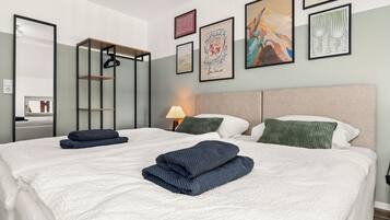 2 Schlafzimmer, Bügeleisen/Bügelbrett, Reisekinderbett, kostenloses WLAN