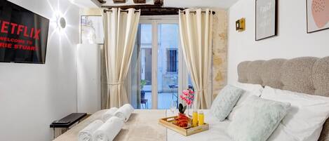 1 Schlafzimmer, Internetzugang, Bettwäsche