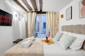 1 bedroom, Internet, bed sheets