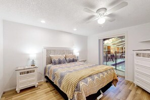 2 slaapkamers, een strijkplank/strijkijzer, wifi, beddengoed