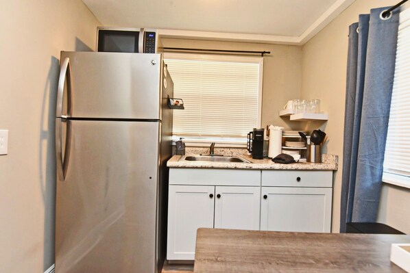 Microwave, stovetop