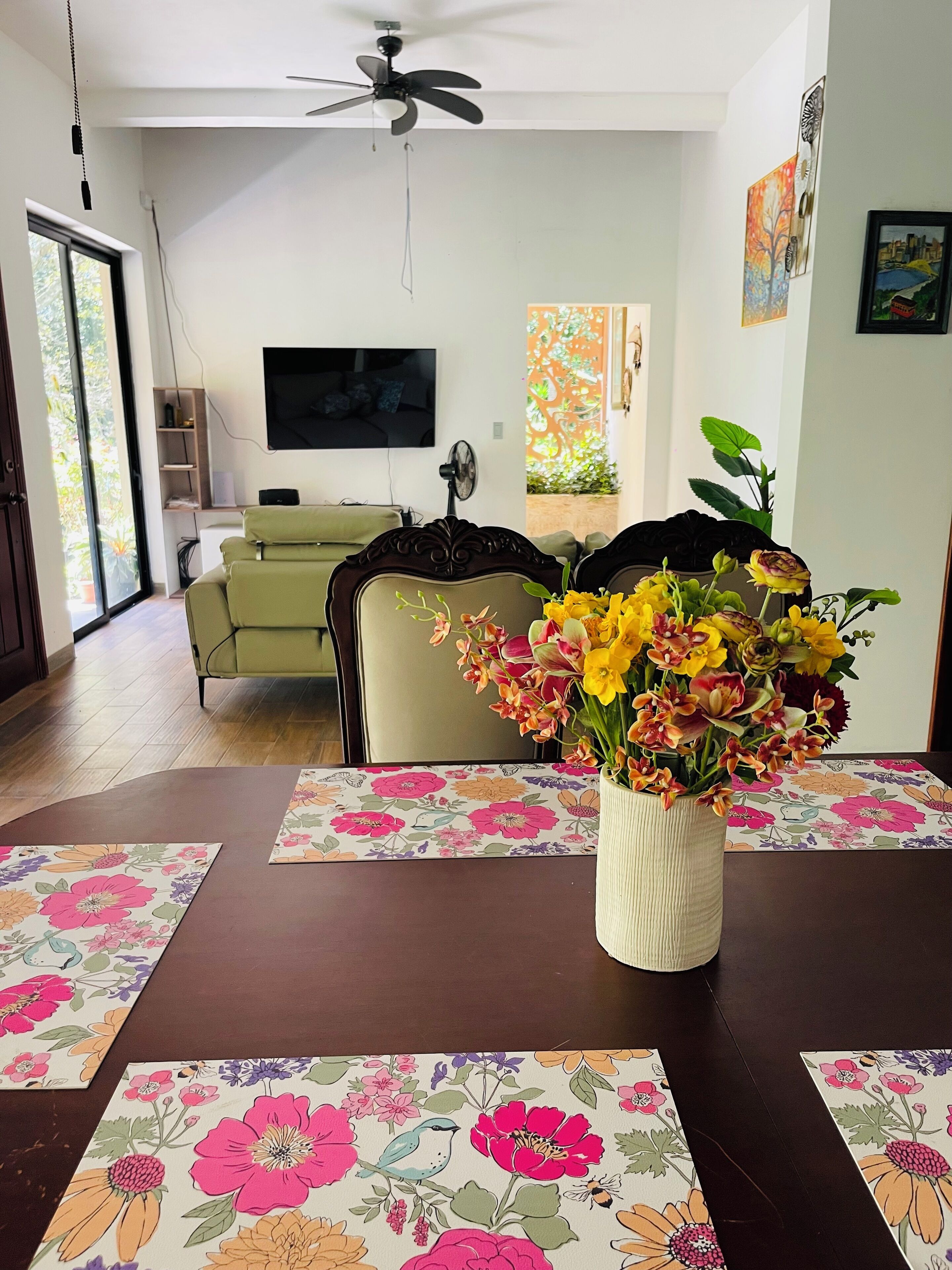 Comfort House, Balcony, Garden View | Iron/ironing board, free WiFi