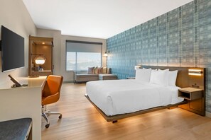 Zimmer, 1 King-Bett, barrierearme Badewanne, Nichtraucher