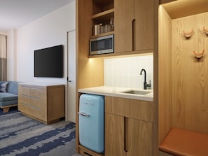 In-room safe, blackout curtains, iron/ironing board, free WiFi