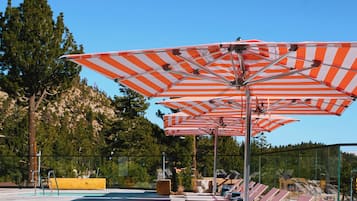 Udendørs pool, liggestole