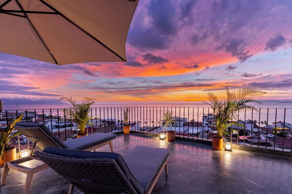 Rooftop terrace